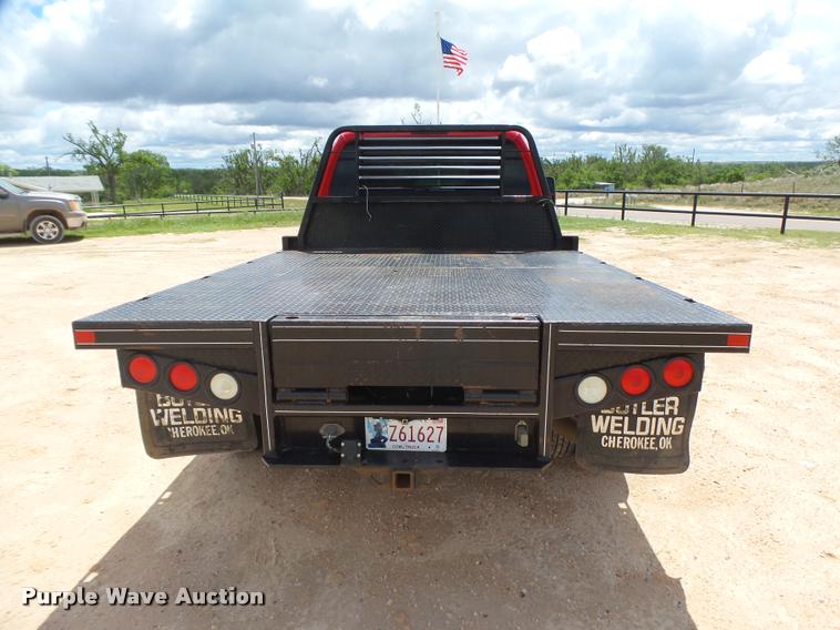 image for item DB2547 2008 Ford F350 XLT Super Duty SuperCab flatbed pickup truck