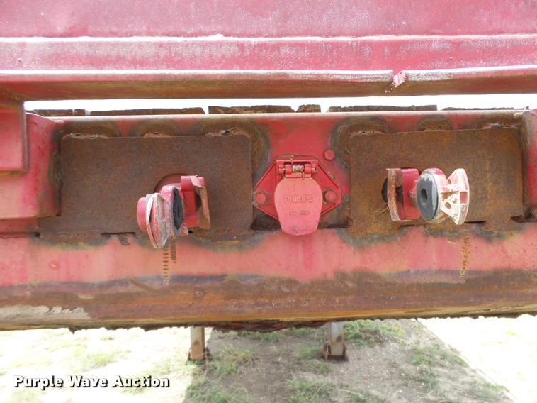 image for item DB2548 1988 Utility Float flatbed trailer