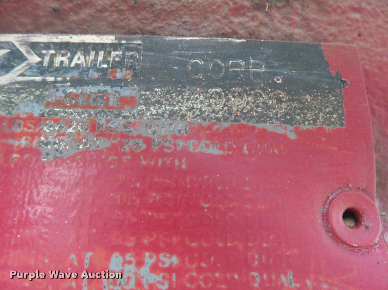 image for item DB2548 1988 Utility Float flatbed trailer