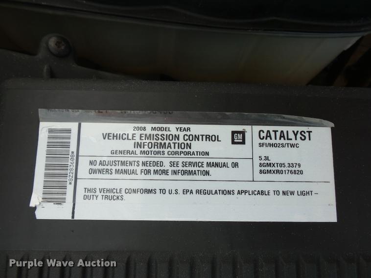 image for item DB3007 2008 GMC Sierra 1500 Ext. Cab pickup truck