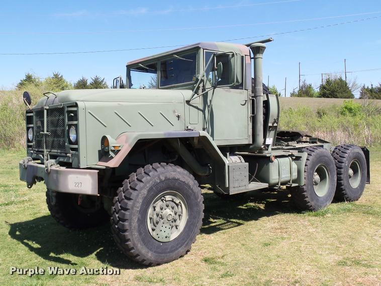 image for item DB4694 1991 BMY Harsco M931A2 semi truck