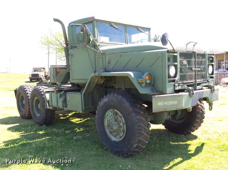 image for item DB4694 1991 BMY Harsco M931A2 semi truck