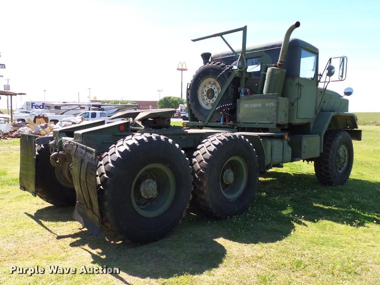 image for item DB4694 1991 BMY Harsco M931A2 semi truck