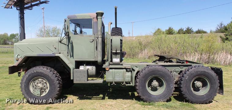 image for item DB4694 1991 BMY Harsco M931A2 semi truck