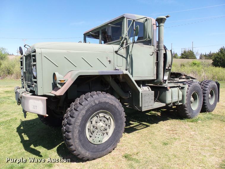 image for item DB4694 1991 BMY Harsco M931A2 semi truck