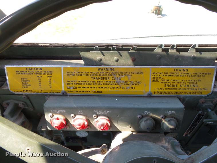 image for item DB4694 1991 BMY Harsco M931A2 semi truck