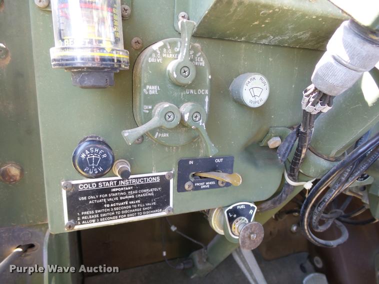 image for item DB4694 1991 BMY Harsco M931A2 semi truck