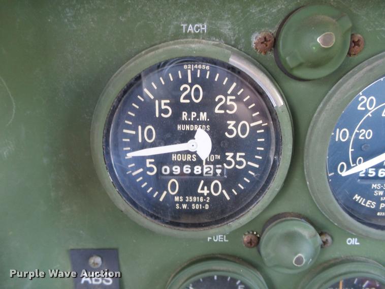 image for item DB4694 1991 BMY Harsco M931A2 semi truck