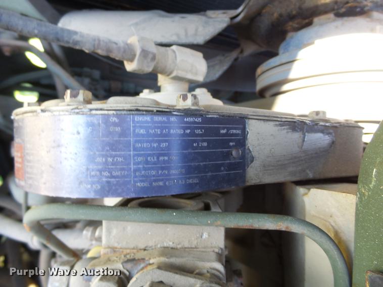 image for item DB4694 1991 BMY Harsco M931A2 semi truck