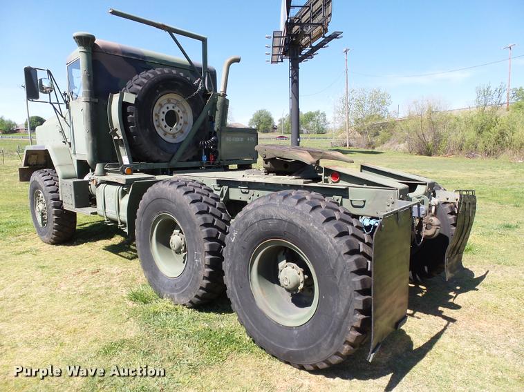 image for item DB4694 1991 BMY Harsco M931A2 semi truck