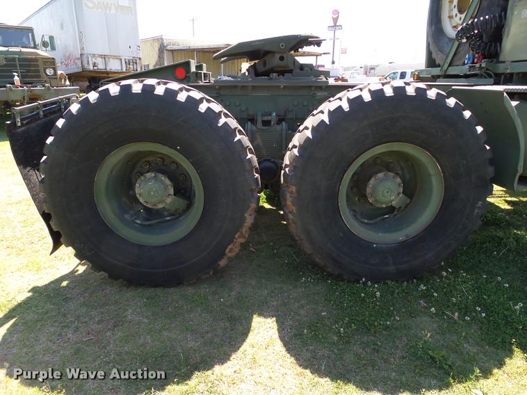 image for item DB4694 1991 BMY Harsco M931A2 semi truck