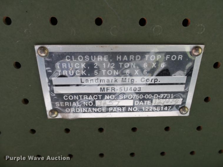 image for item DB4694 1991 BMY Harsco M931A2 semi truck