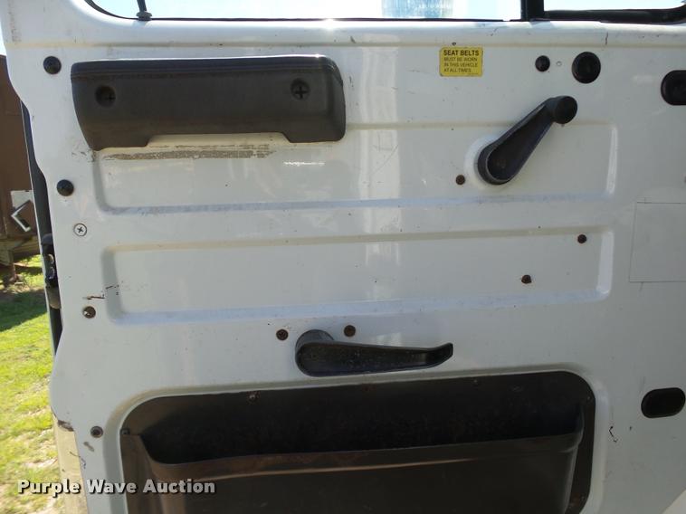 image for item DB4718 1999 International 4700 Crew Cab dump flatbed truck