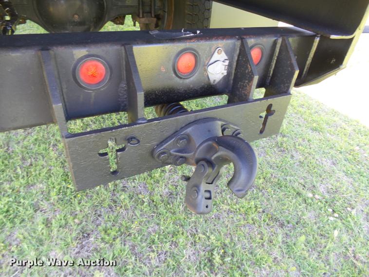 image for item DB4718 1999 International 4700 Crew Cab dump flatbed truck