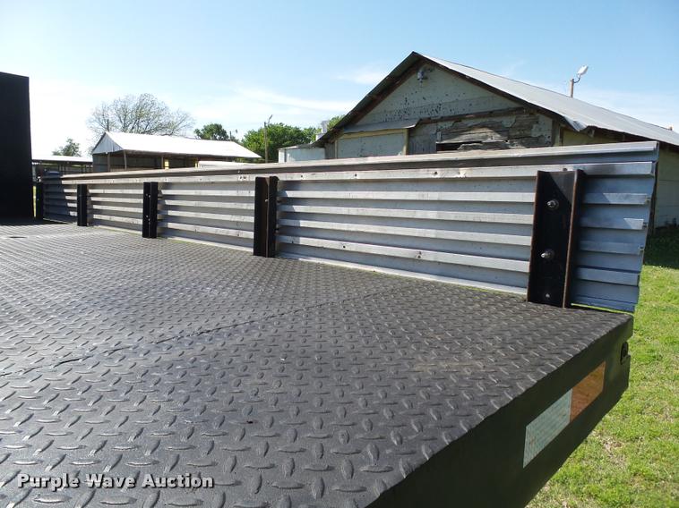 image for item DB4718 1999 International 4700 Crew Cab dump flatbed truck