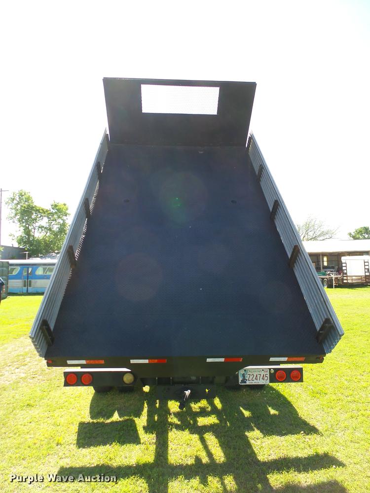 image for item DB4718 1999 International 4700 Crew Cab dump flatbed truck