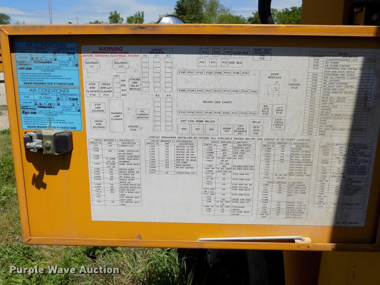 image for item DC7227 2005 Blue Bird Vision school bus