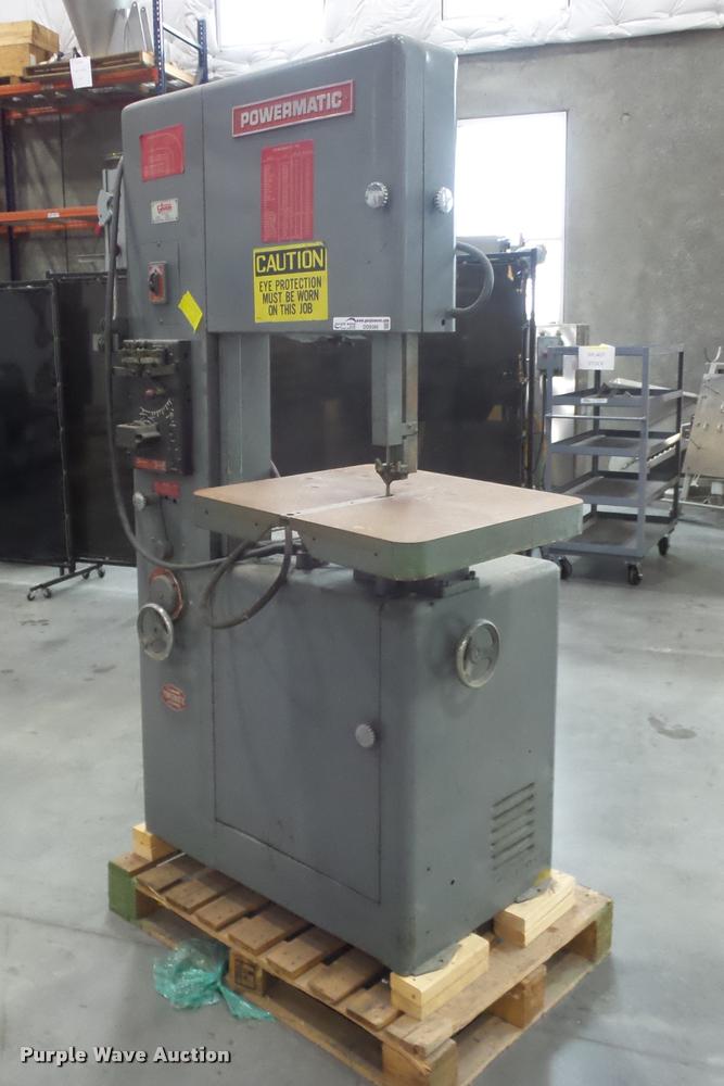 image for item DD9385 Powermatic bandsaw