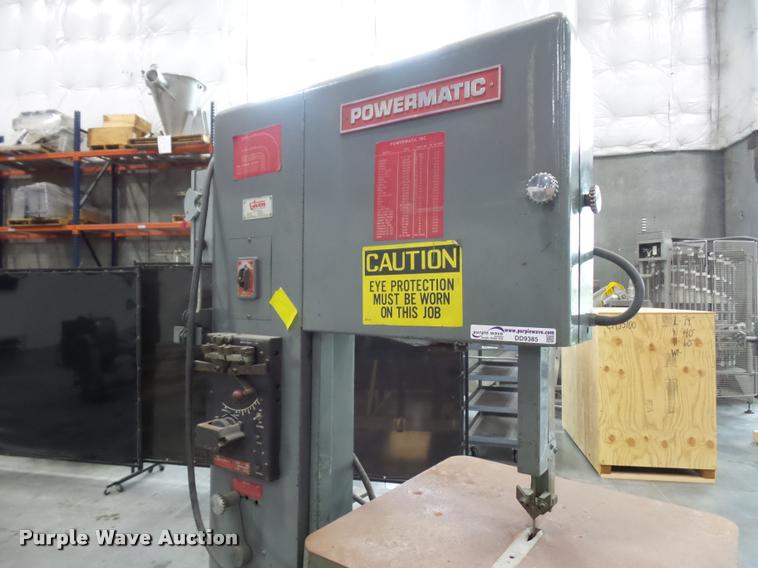 image for item DD9385 Powermatic bandsaw