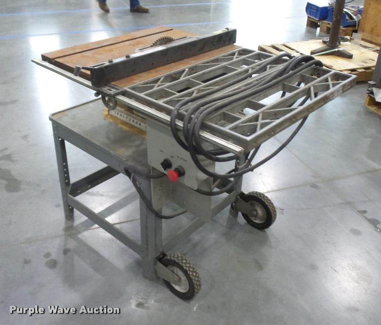 image for item DD9387 Craftsman table saw