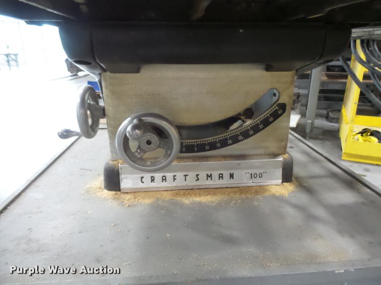 image for item DD9387 Craftsman table saw