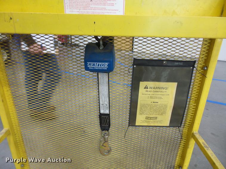 image for item DD9389 Jarke forklift man basket