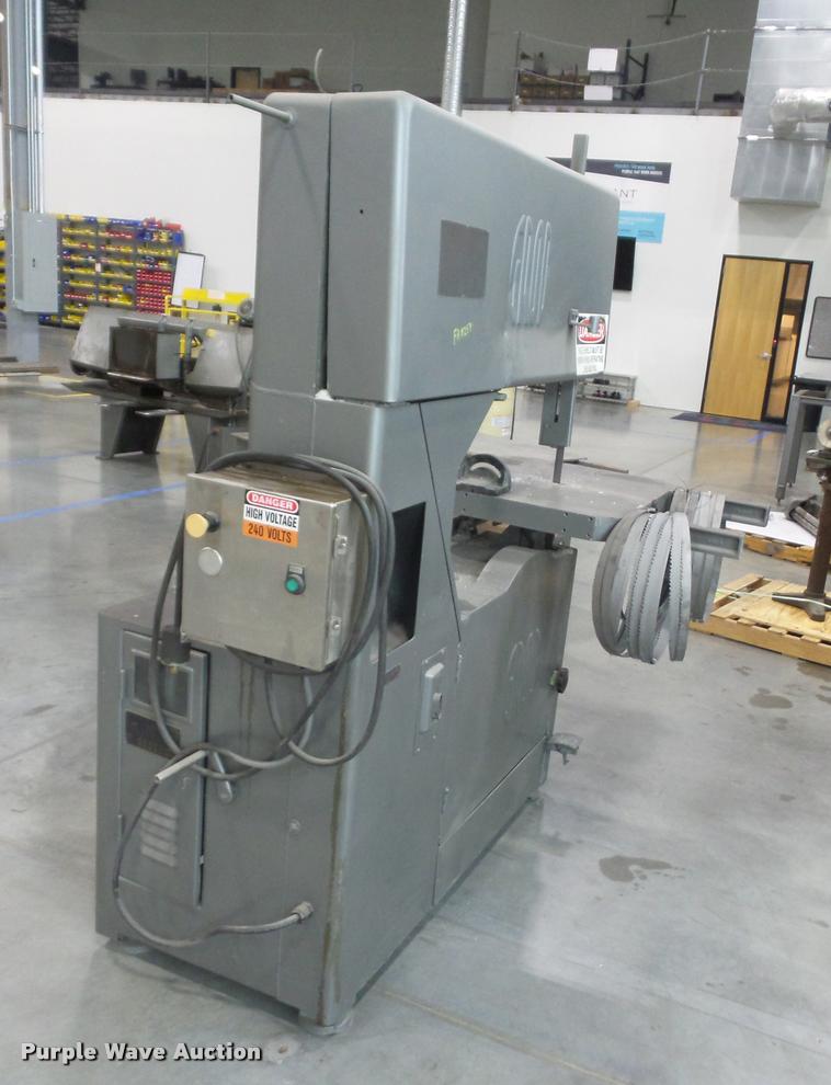 image for item DD9395 Grob Brothers vertical bandsaw