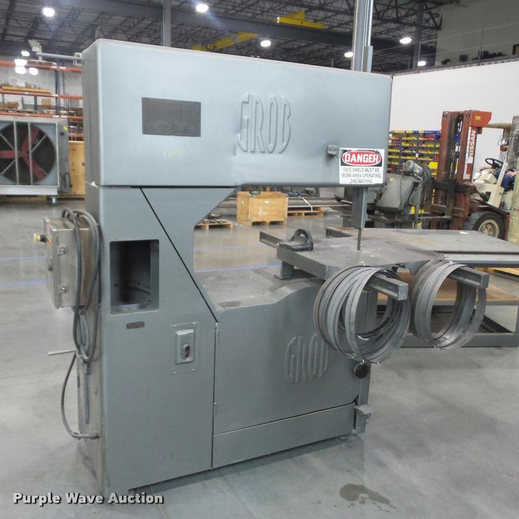 image for item DD9395 Grob Brothers vertical bandsaw
