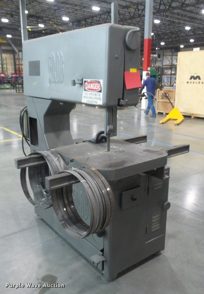image for item DD9395 Grob Brothers vertical bandsaw