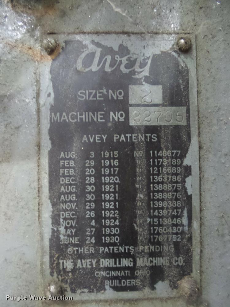 image for item DD9400 Avey drill press