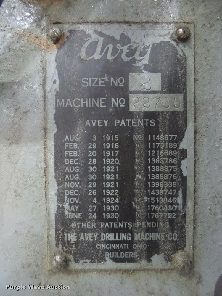 image for item DD9400 Avey drill press