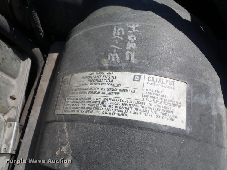 image for item DD9412 2006 Chevrolet Silverado 2500HD Ext. Cab pickup truck