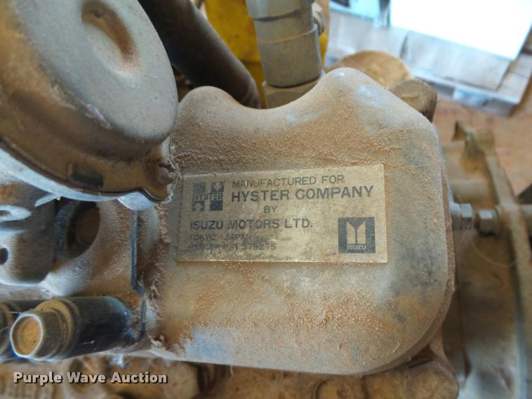 image for item DE9580 Isuzu 2.2L four cylinder industrial diesel engine