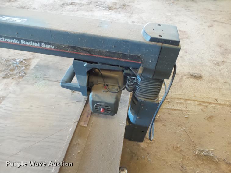 image for item DE9606 Sears radial arm saw