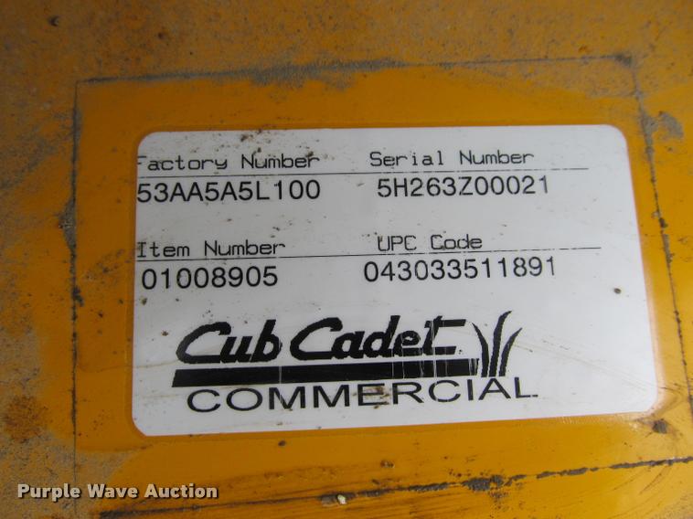 image for item DG9404 Cub Cadet Z-Force lawn mower