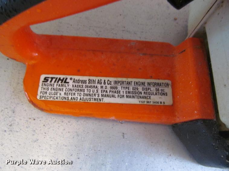 image for item DG9407 (2) chainsaws