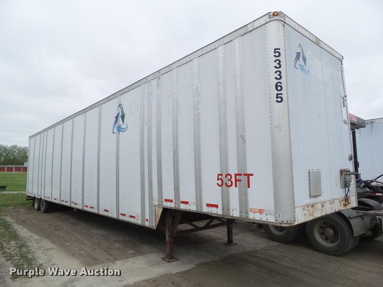 image for item DH9281 1998 Wabash dry van trailer