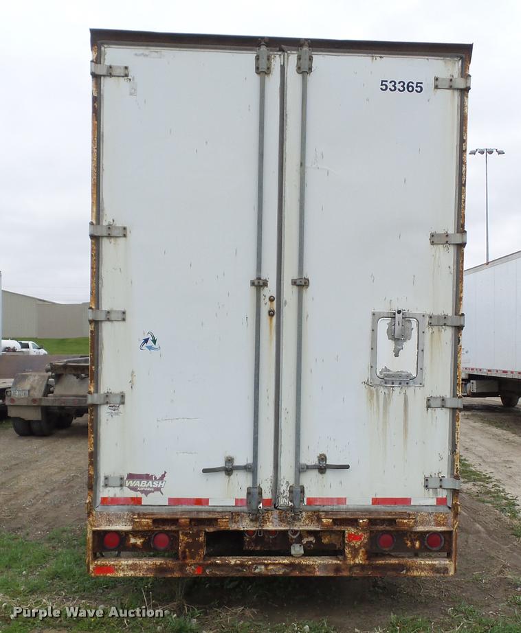 image for item DH9281 1998 Wabash dry van trailer