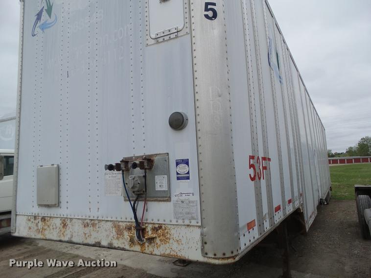image for item DH9281 1998 Wabash dry van trailer