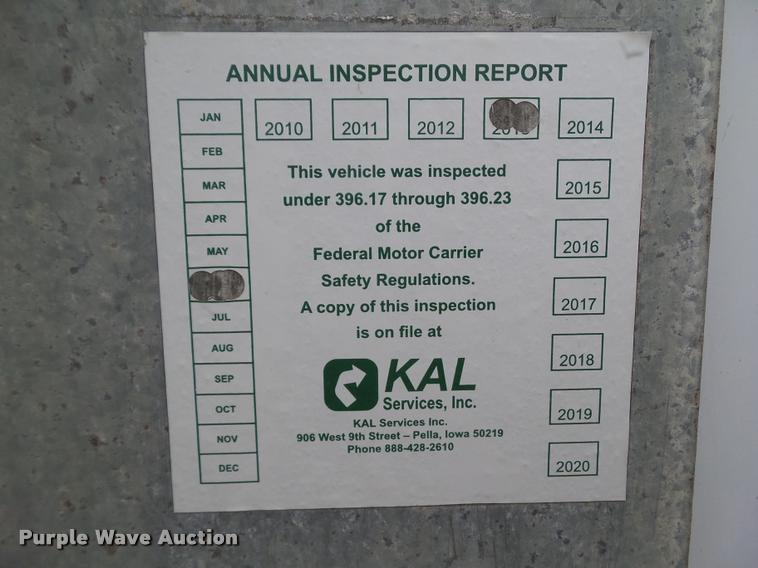 image for item DH9281 1998 Wabash dry van trailer