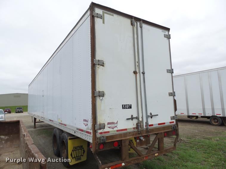 image for item DH9282 1998 Fruehauf dry van trailer