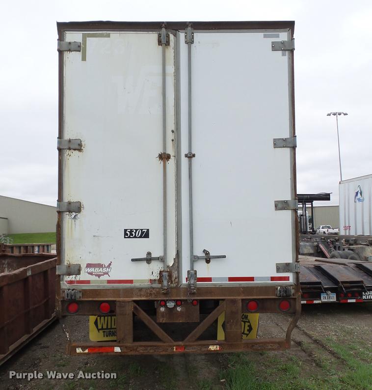 image for item DH9282 1998 Fruehauf dry van trailer