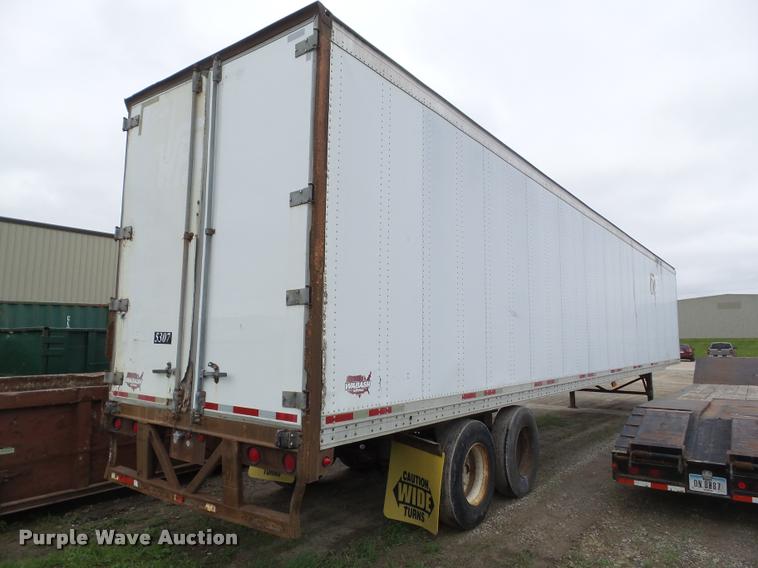 image for item DH9282 1998 Fruehauf dry van trailer