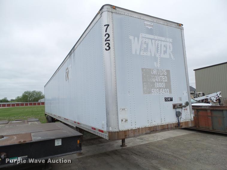 image for item DH9282 1998 Fruehauf dry van trailer