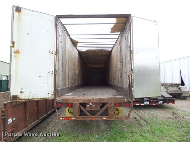 image for item DH9282 1998 Fruehauf dry van trailer