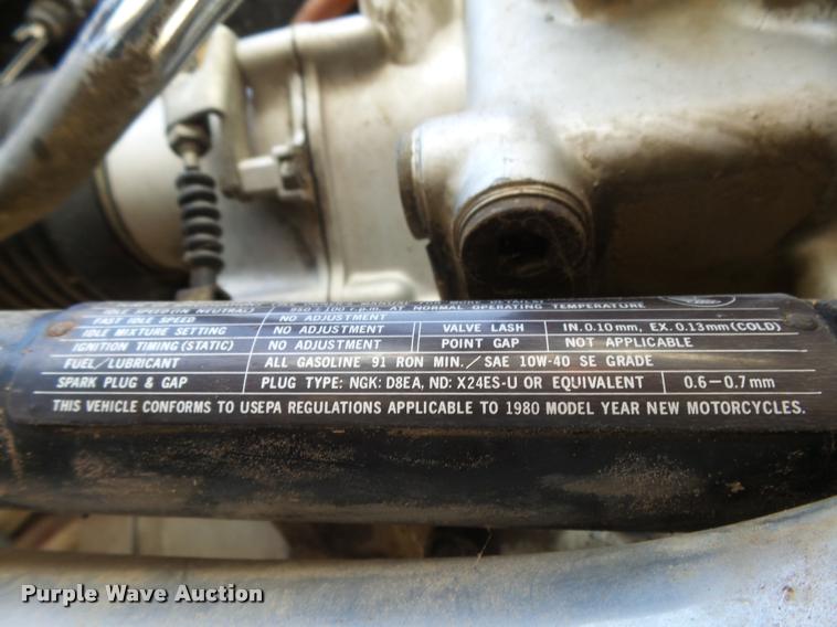 image for item DI9712 1980 Honda Goldwing motorcycle