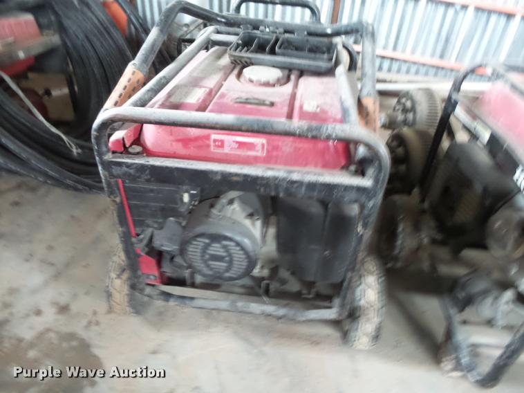 image for item DI9737 (2) Honda EMS6500SX generators