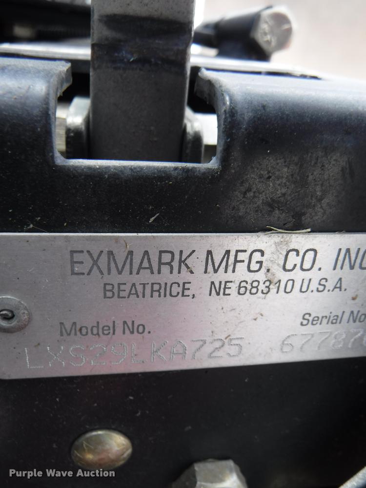 image for item DJ9068 Ex Mark Lazer Z XS ZTR lawn mower