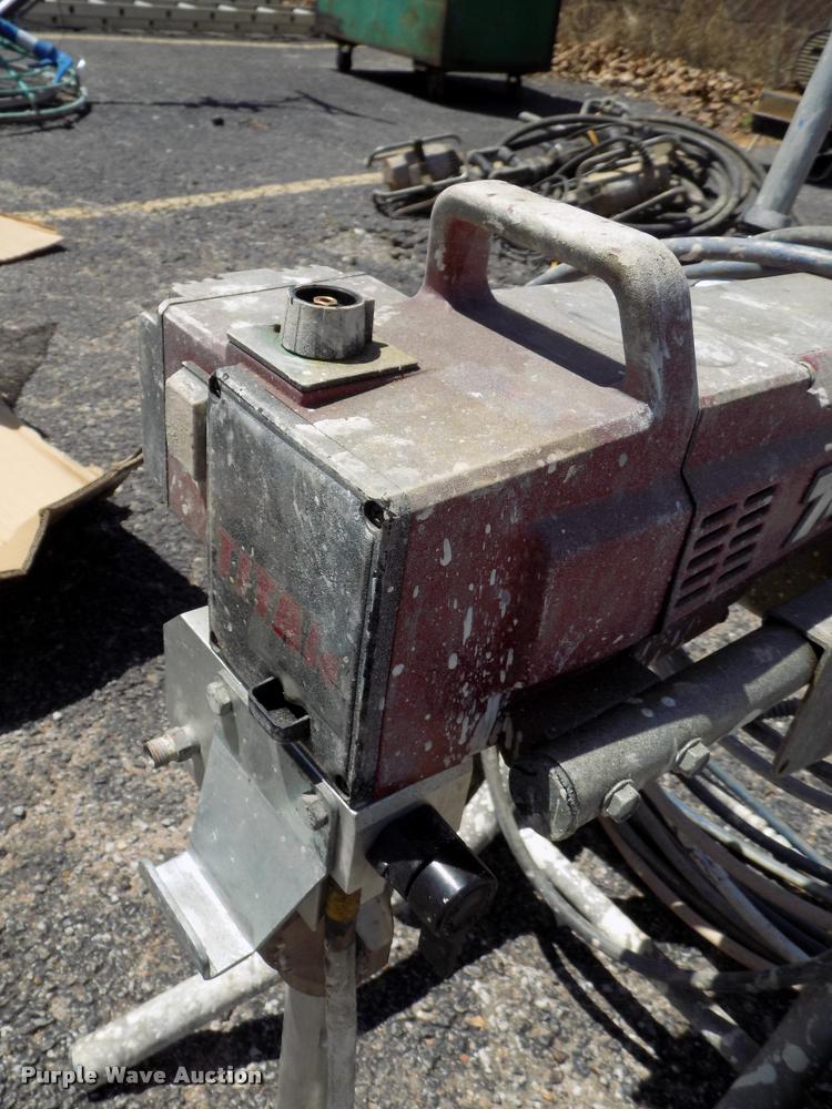 image for item DJ9859 Titan 740i high rider airless paint sprayer