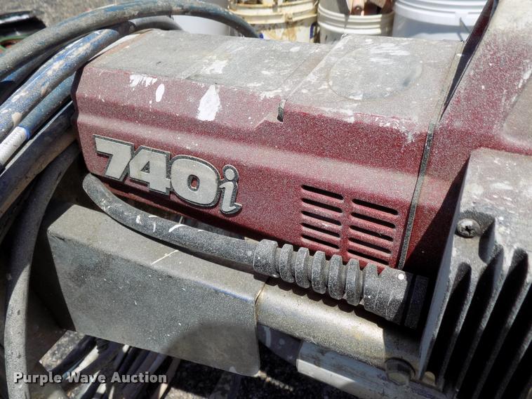 image for item DJ9859 Titan 740i high rider airless paint sprayer